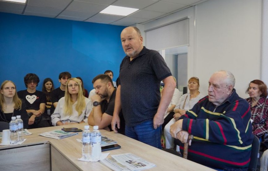 Саме спогади не дають пам’яті перетворитися просто на перелік імен: у Дніпрі вшанували пам’ять українських журналістів 5