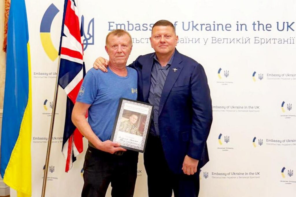 Валерій Залужний зустрівся з секретарем НСЖУ Володимиром Данилюком