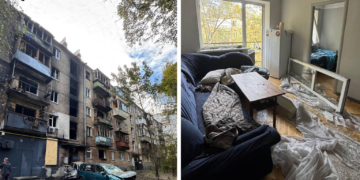 Унаслідок ракетної атаки на Київ пошкоджено житло працівниці Суспільного
