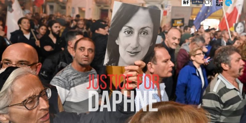 ЄФЖ: минув ще один рік, а правосуддя у справі вбивства мальтійської журналістки Дафне Каруани Галіції не досягнуто