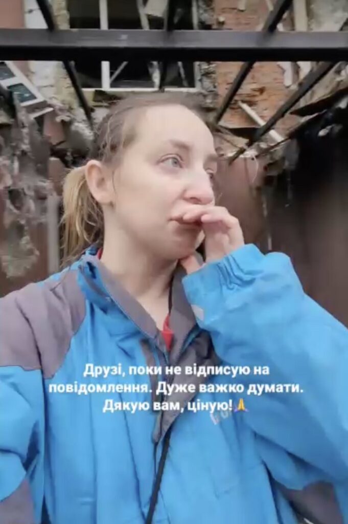 Дронова атака на Умань: епіцентром влучання стала квартира місцевої медійниці та блогерки 3 Дронова атака на Умань: епіцентром влучання стала квартира місцевої медійниці та блогерки 2