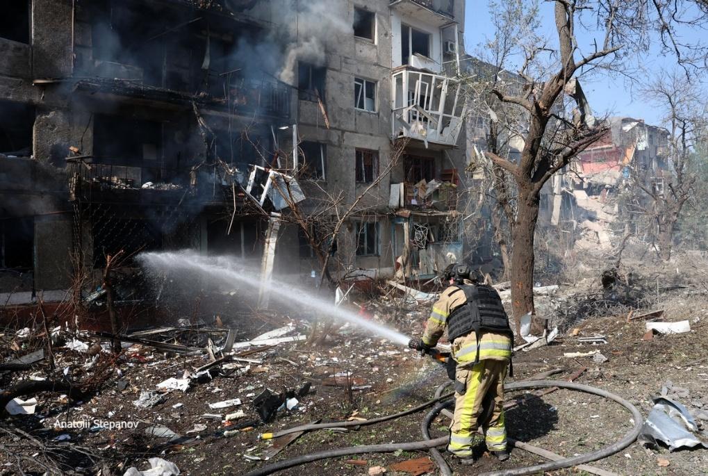 «Краматорськ – це вже суцільна кілзона»: фотокореспондент Анатолій Степанов – про роботу на Донеччині з детектором дронів від НСЖУ 4