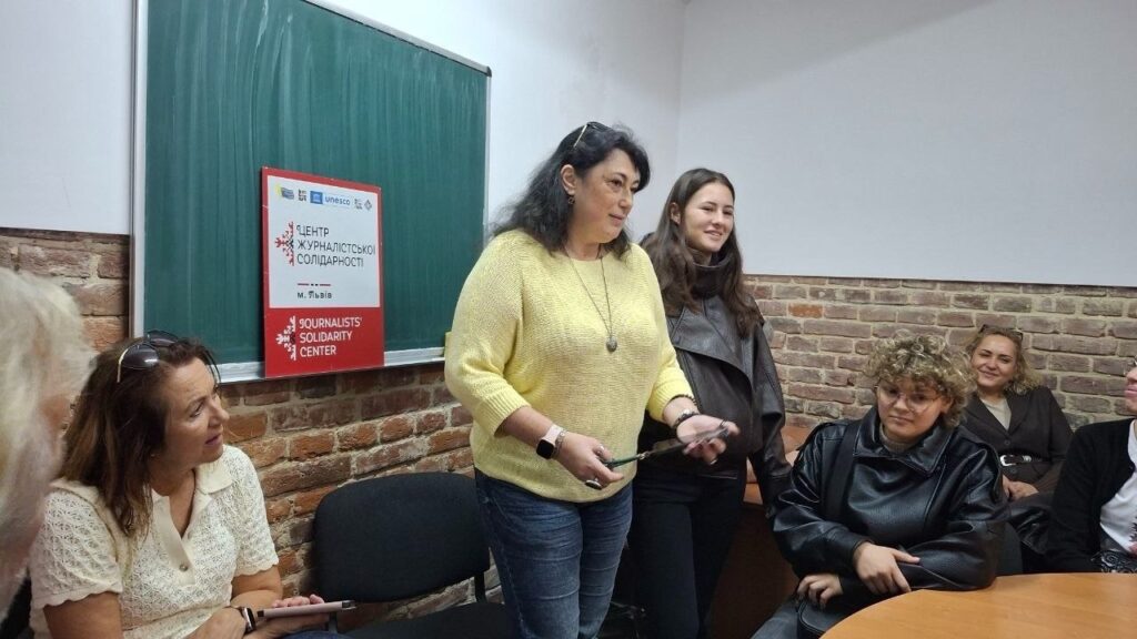 Норвезька медіаделегація відвідала Львівський центр журналістської солідарності 2 Норвезька медіаделегація відвідала Львівський центр журналістської солідарності 1