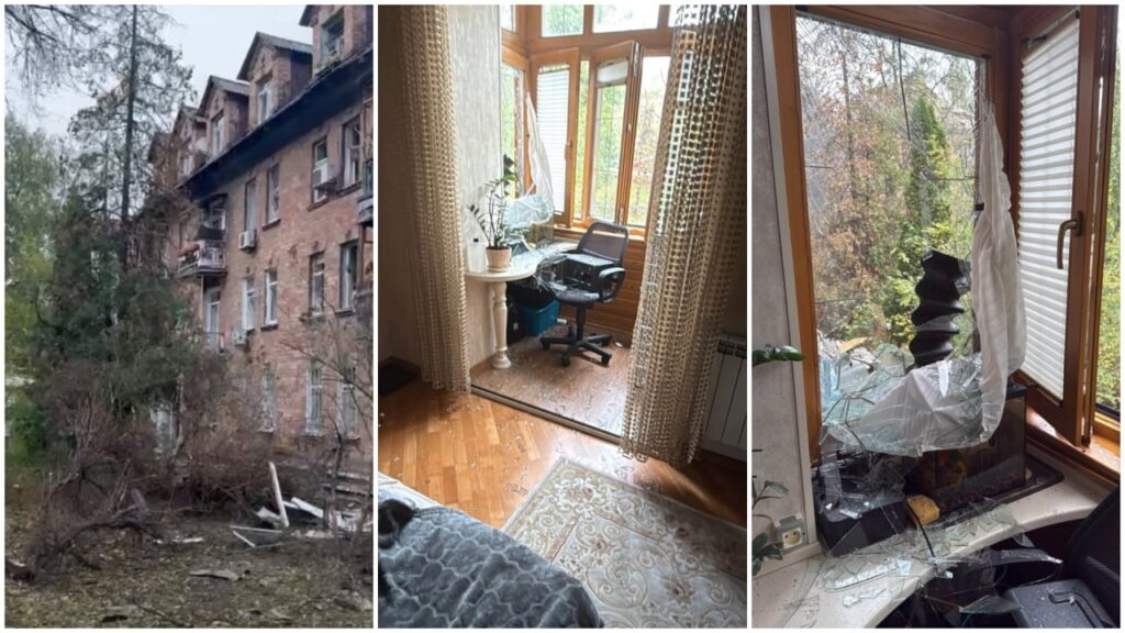 У Києві російської атака пошкодила квартири двох медійниць